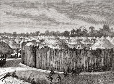 A Village in Central Africa During the 19th Century, from 